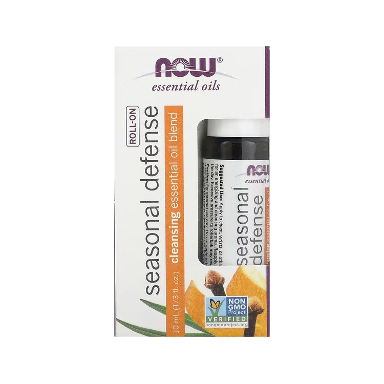 Essential Oil Roll-On, Seasonal Defense - 10 ml.