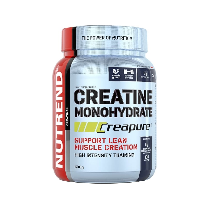 Nutrend kreatinmonohydrat Creapure, burk 500 g