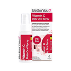 Oral spray med vitamin C från BetterYou, 50 ml, flaska med pump och förpackning