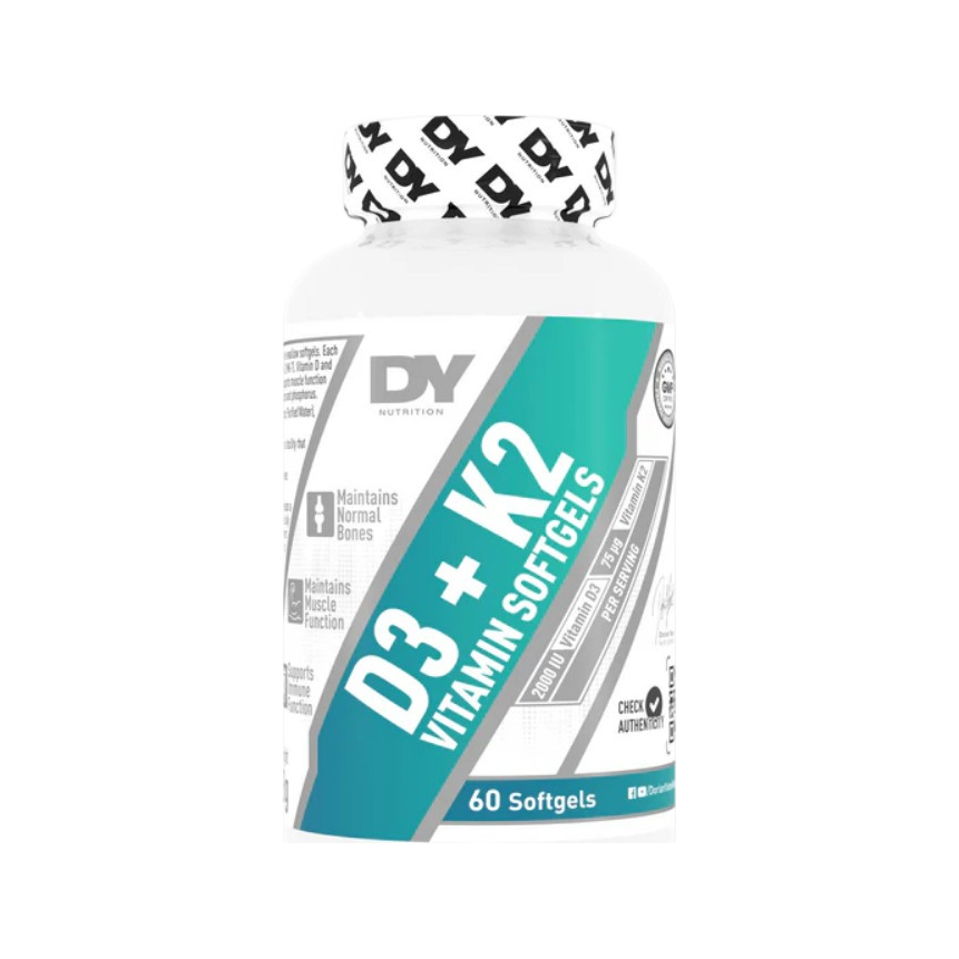 Vitamin D3+K2 - 60 softgels