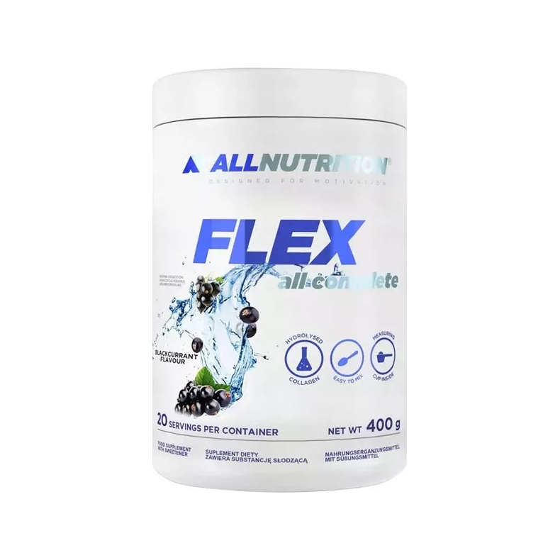 Flex All Complete, Blackcurrant - 400 grams