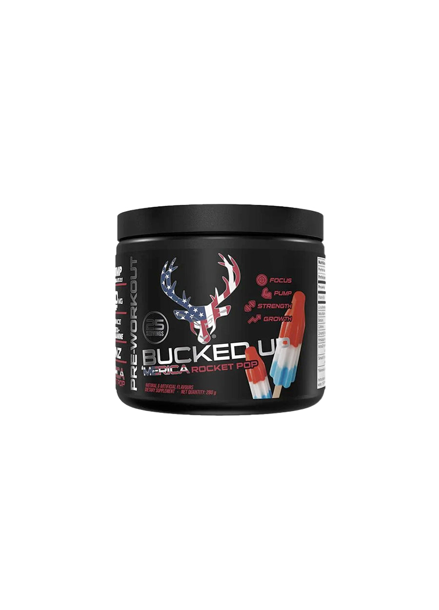 Bucked Up PWO 280g 'Merica Rocket Pop framsida