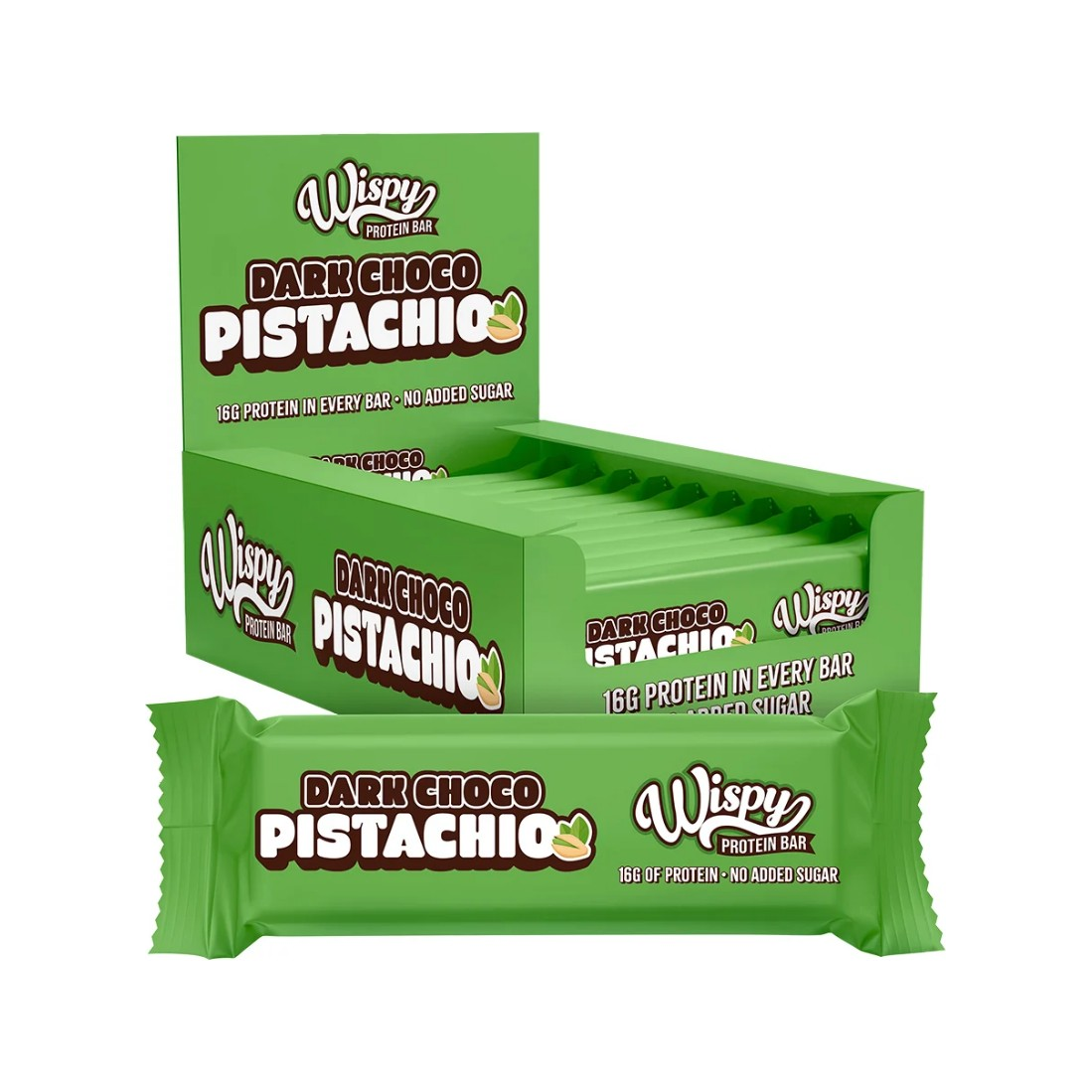 Protein Bar, Dark Choco Pistachio - 10 x 55g