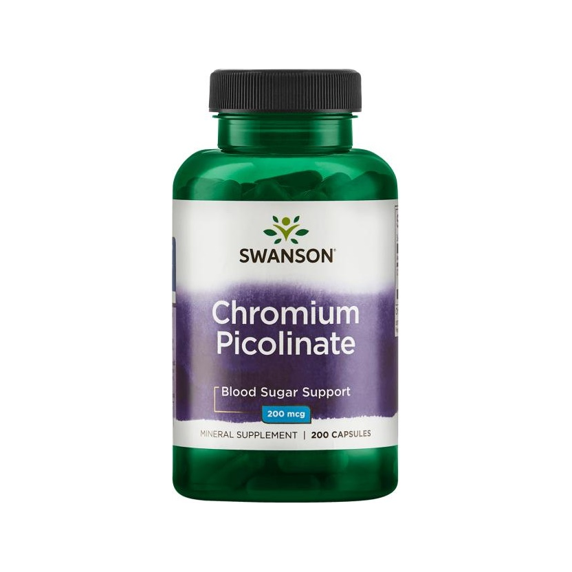 Chromium Picolinate, 200mcg - 200 caps