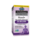 Probiotikatillskott i lila kartong, Garden of Life Dr. Formulated Probiotics Mood+.