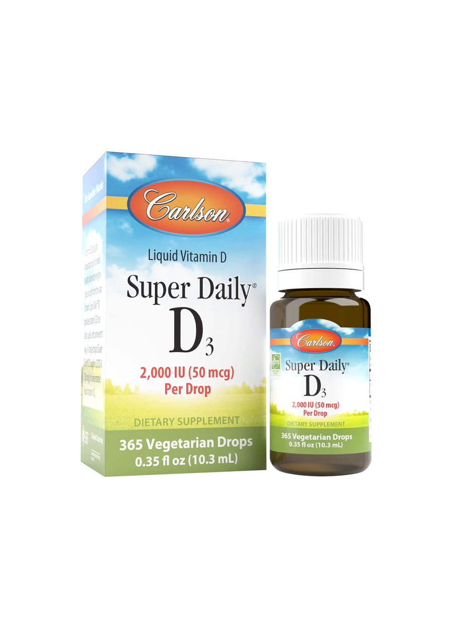 Carlson Labs Super Daily D3 2000 IU 10ml