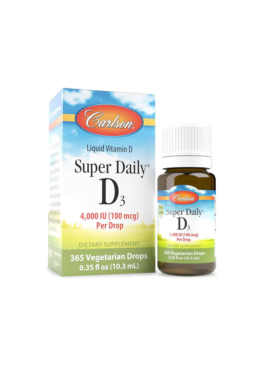 Carlson Labs Super Daily D3 4000 IU 10ml