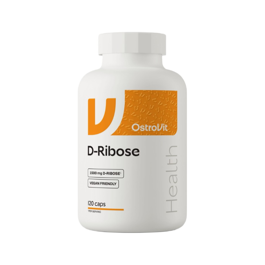 D-Ribose, 1500mg - 120 caps