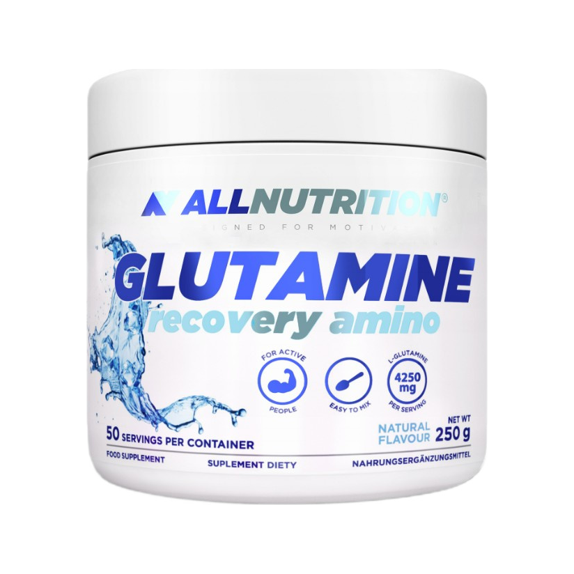 Glutamine Recovery Amino, Natural - 250 grams