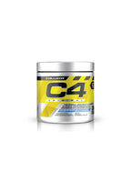 Cellucor C4 Original pre-workout-burk i gul etikett med grått lock