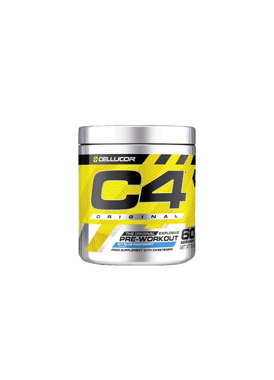C4 Original Pre Workout 396g Icy Blue Raspberry Framsida
