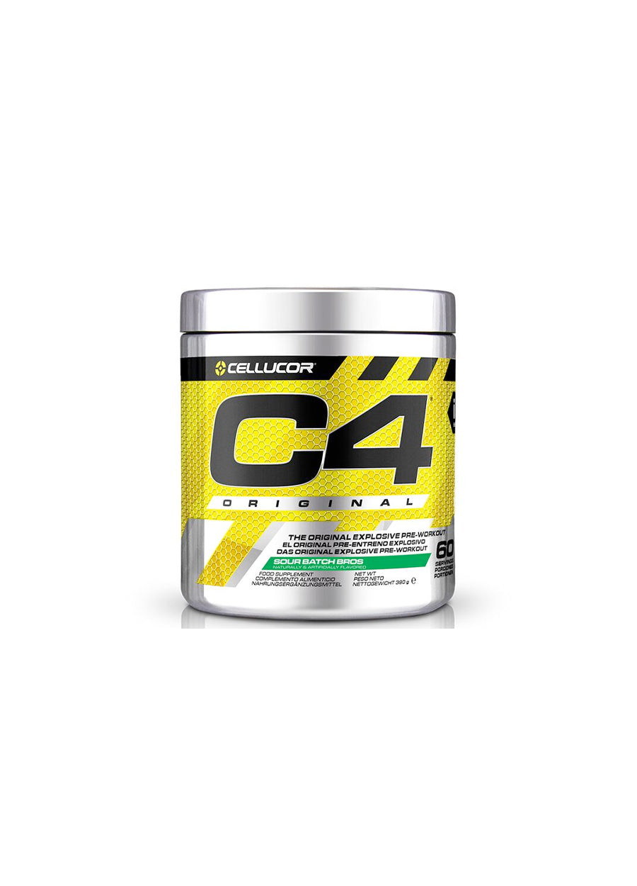 C4 Original Pre Workout 396g Sour Batch Bros Framsida