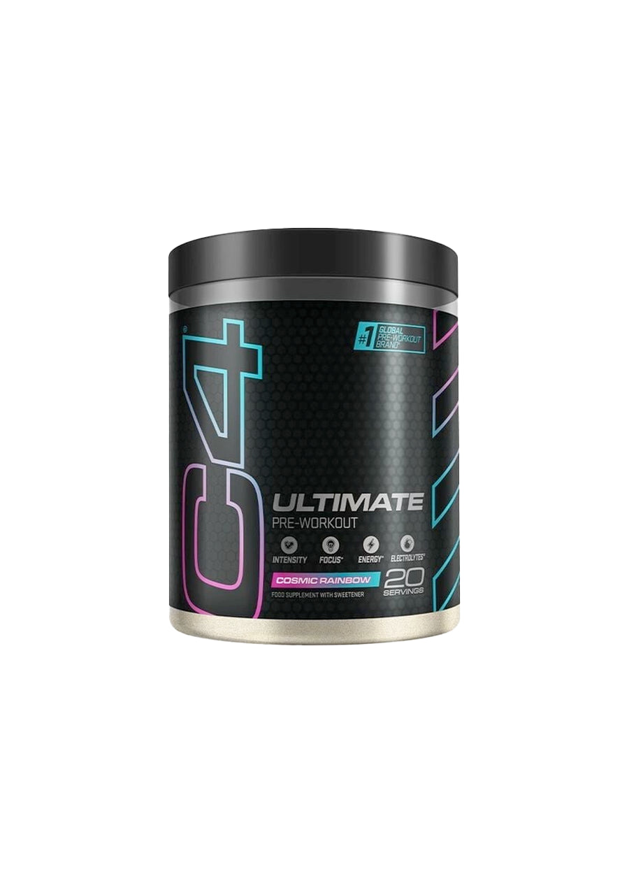 Cellucor C4 Ultimate PWO 520g Cosmic Rainbow Framsida