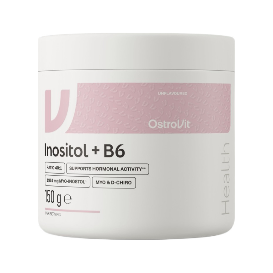 Inositol + B6, Unflavored - 150 grams