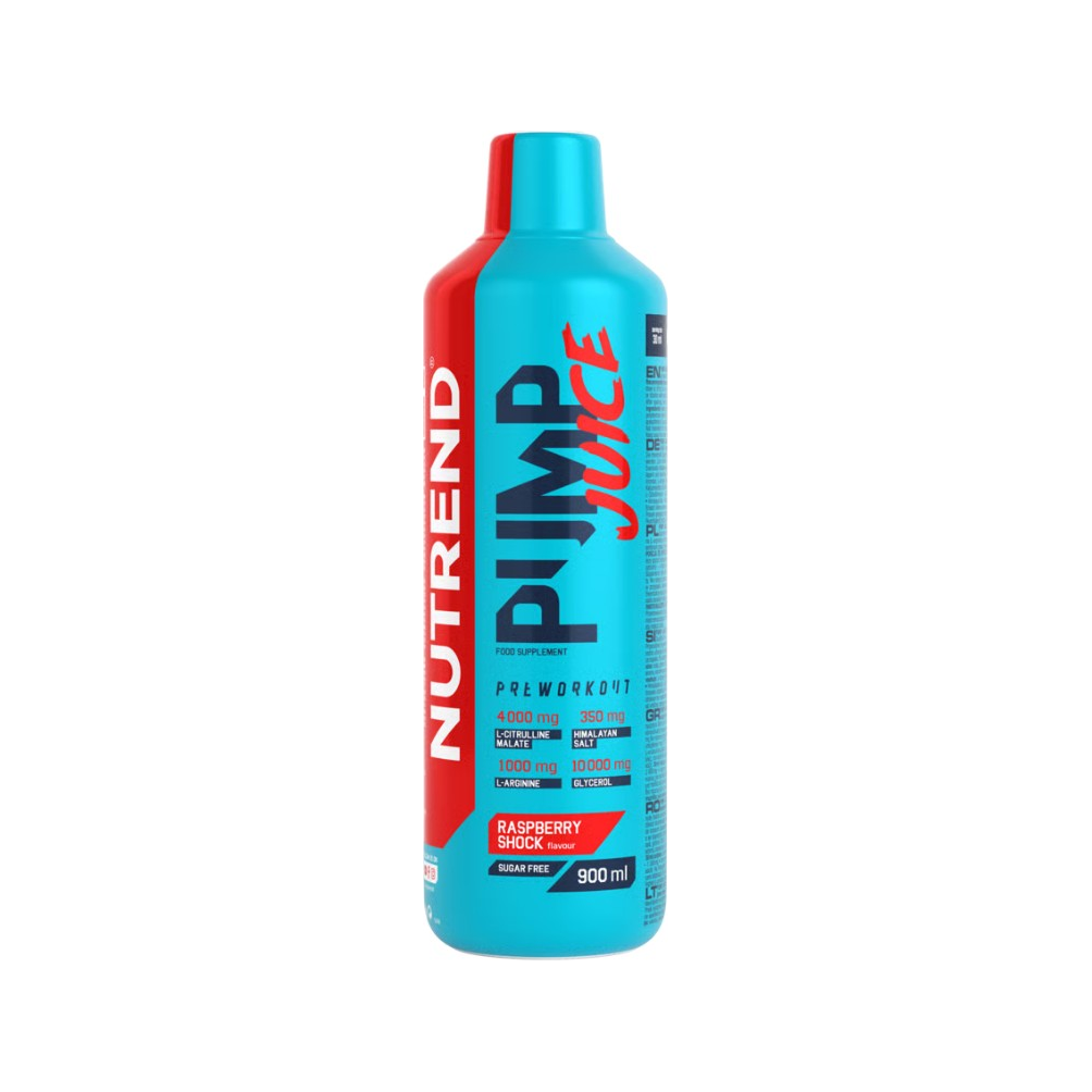 Pump Juice, Raspberry Shock - 900 ml.