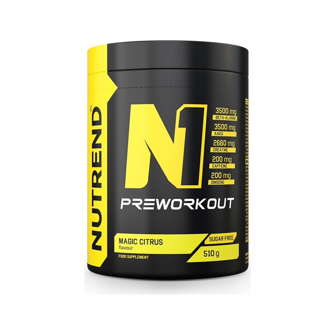 N1 Pre-Workout, Magic Citrus - 510 grams