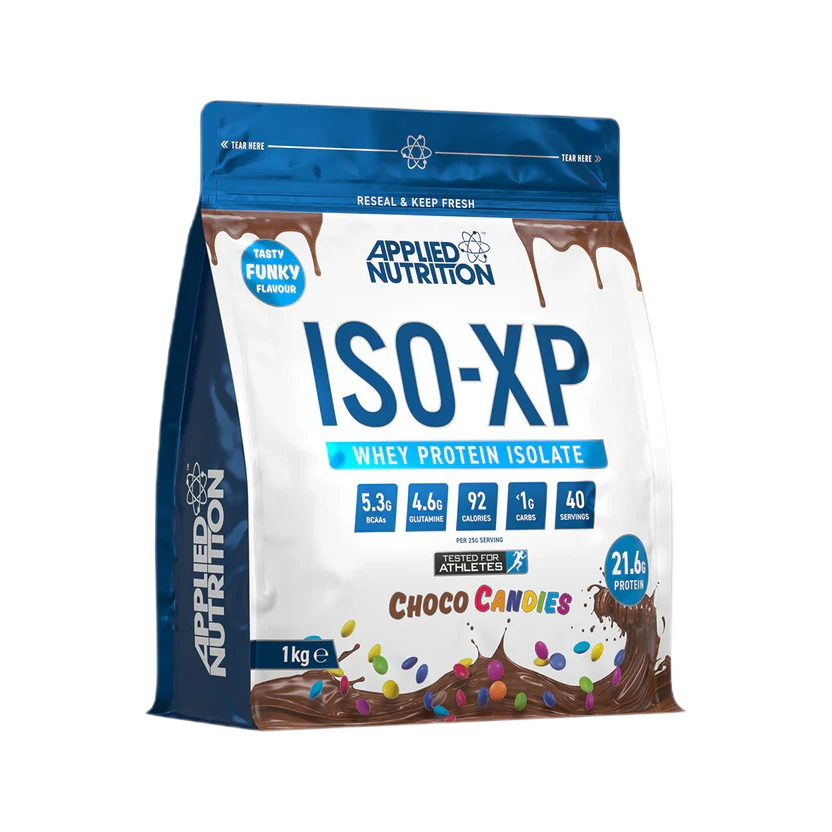 Applied Nutrition ISO-XP 1000 g chokladgodis i påse med godisprickar
