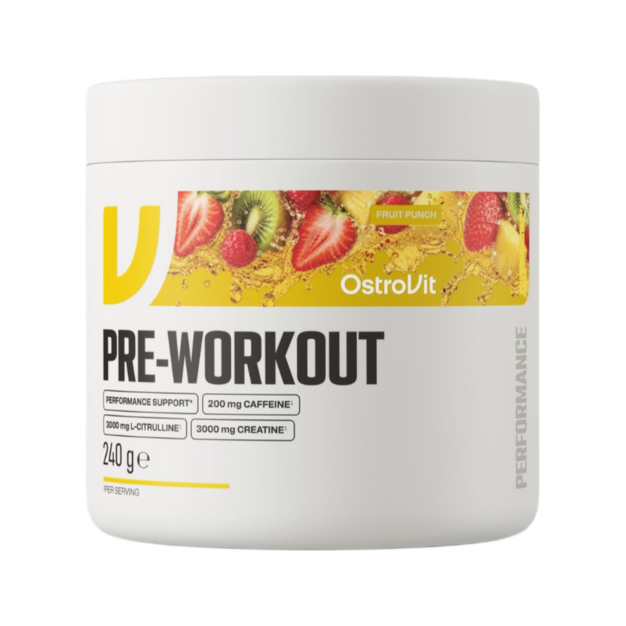 Pre-Workout, Fruit Punch - 240 grams
