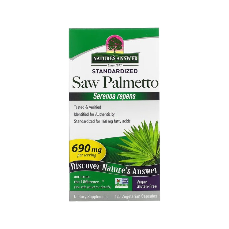 Saw Palmetto Extract, 690mg - 120 vcaps