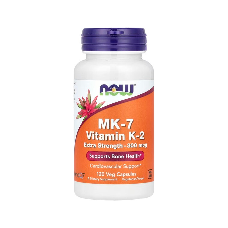 MK-7 Vitamin K-2, 300mcg Extra Strength - 120 vcaps