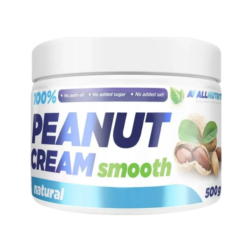100% Peanut Cream, Smooth - 500 grams