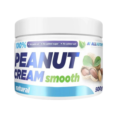 100% Peanut Cream, Smooth - 500 grams