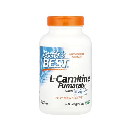 Kapselburk Doctor's BEST L-Carnitine Fumarate med orange lock