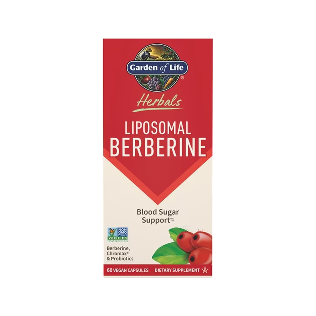 Herbals Liposomal Berberine - 60 vcaps