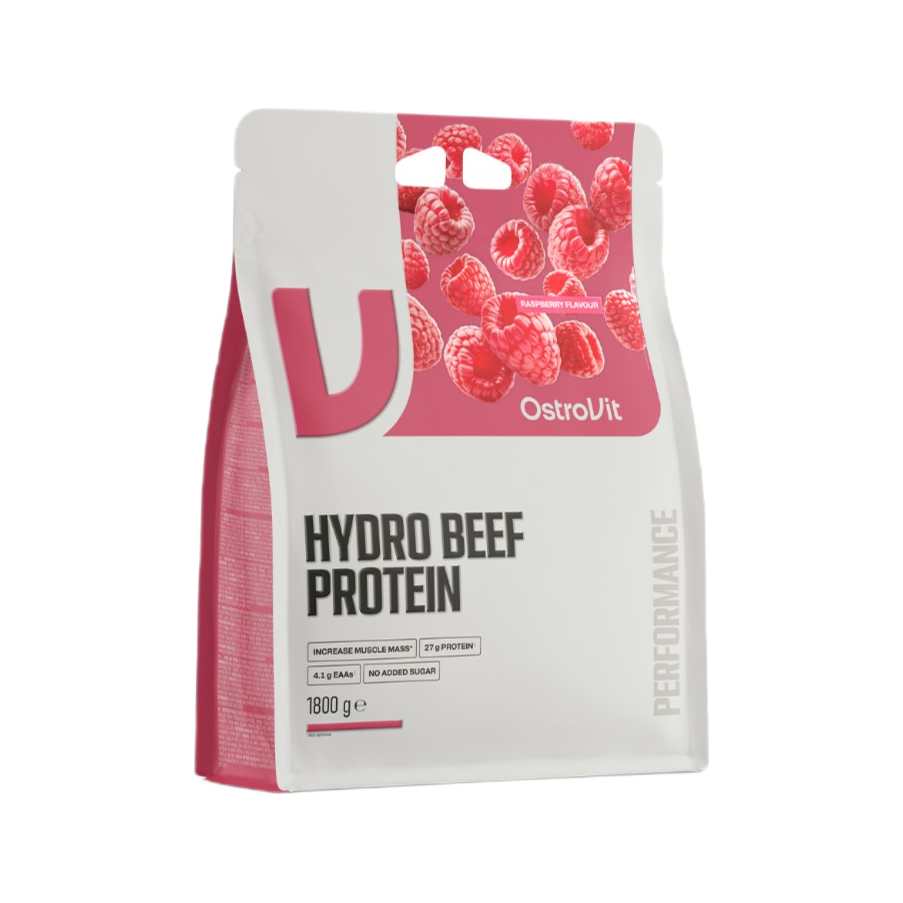 Hydro Beef Protein, Raspberry - 1800 grams