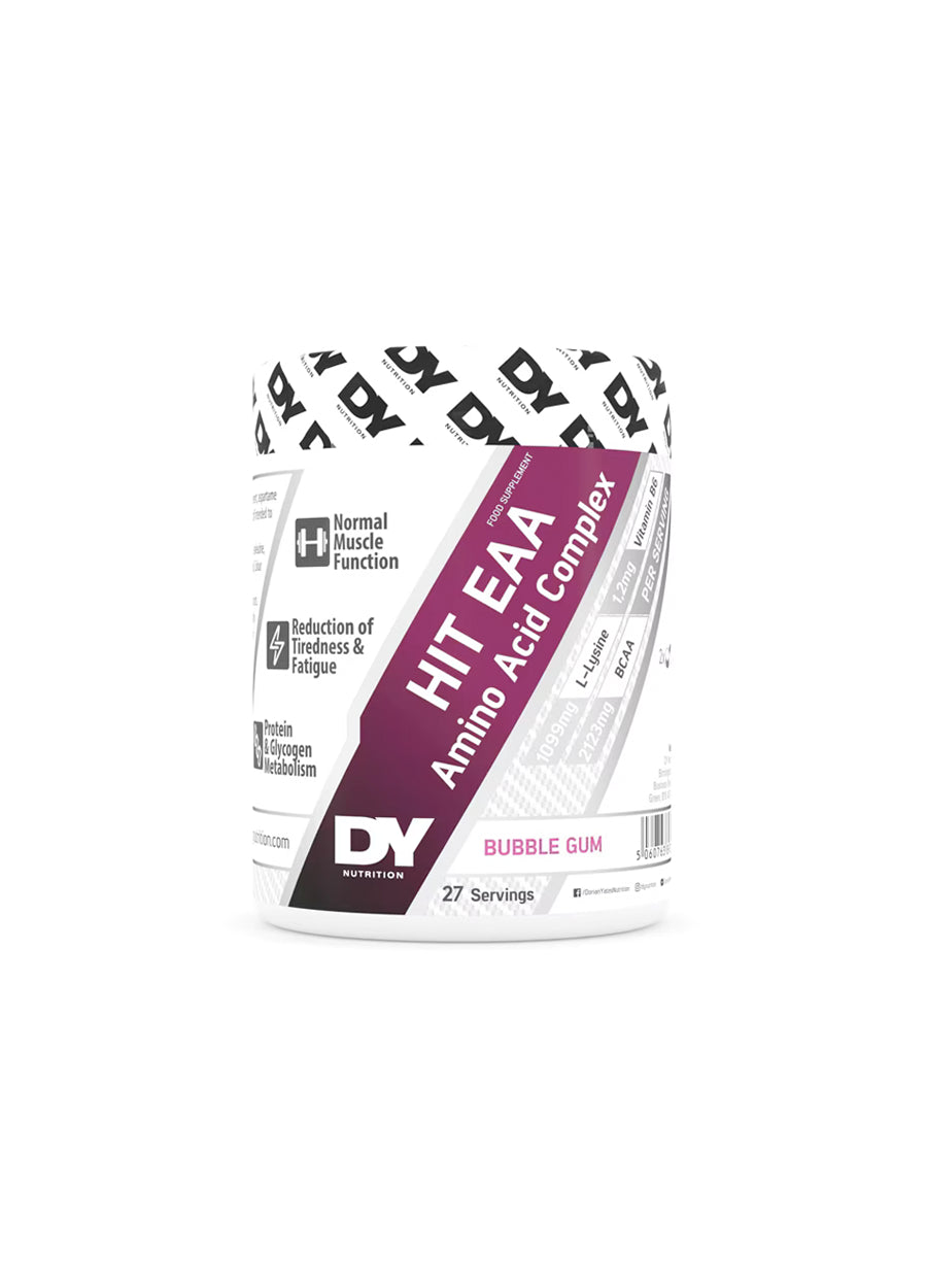 DY Nutrition HIT EAA Amino Acid Complex 360g Bubblegum Framsida