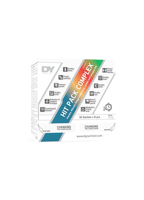 DY Nutrition Hit Pack Complex kartong med 30 sachets x 8 pcs