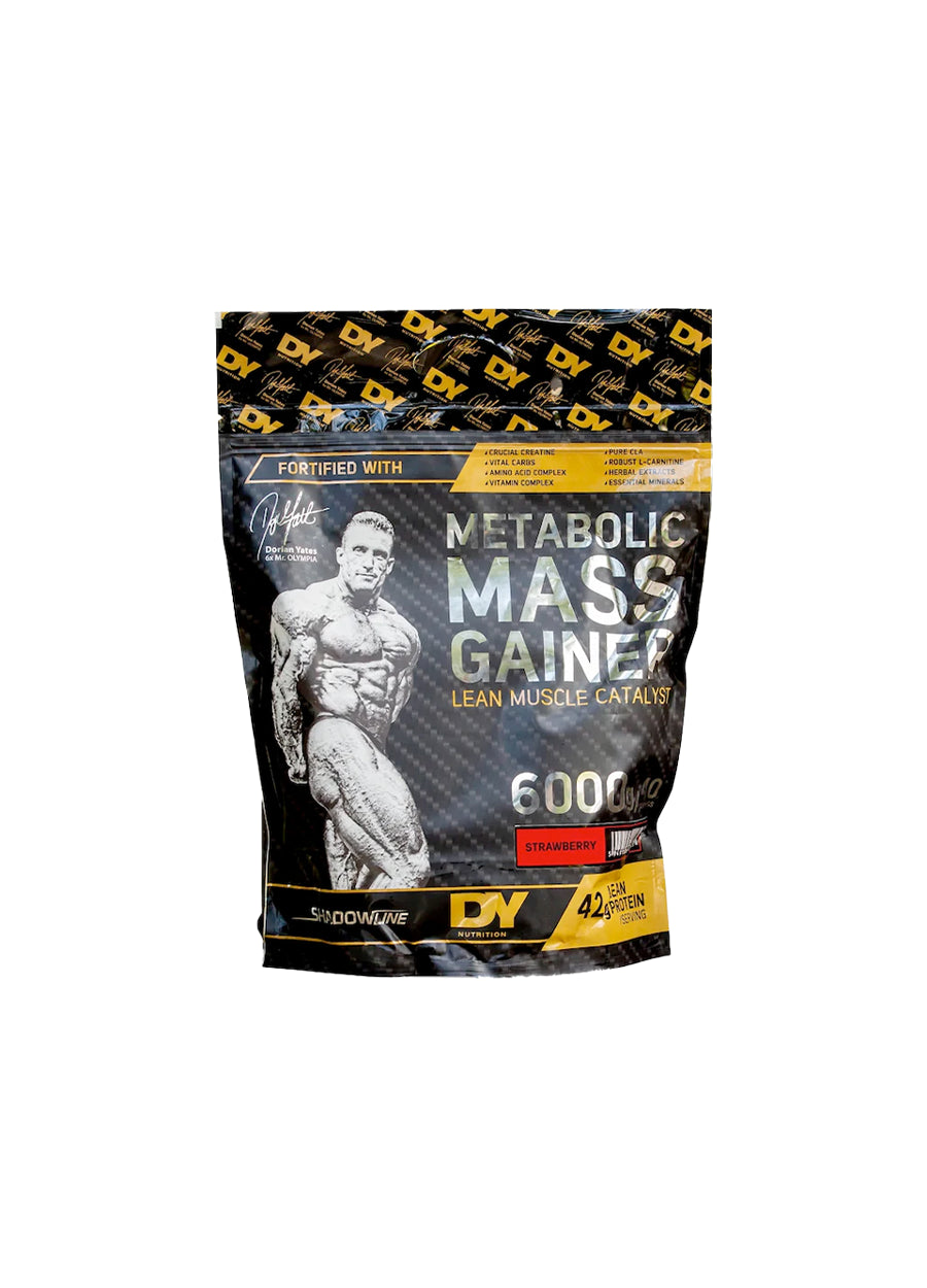 DY Nutrition Metabolic Mass Gainer 6kg Strawberry Framsida