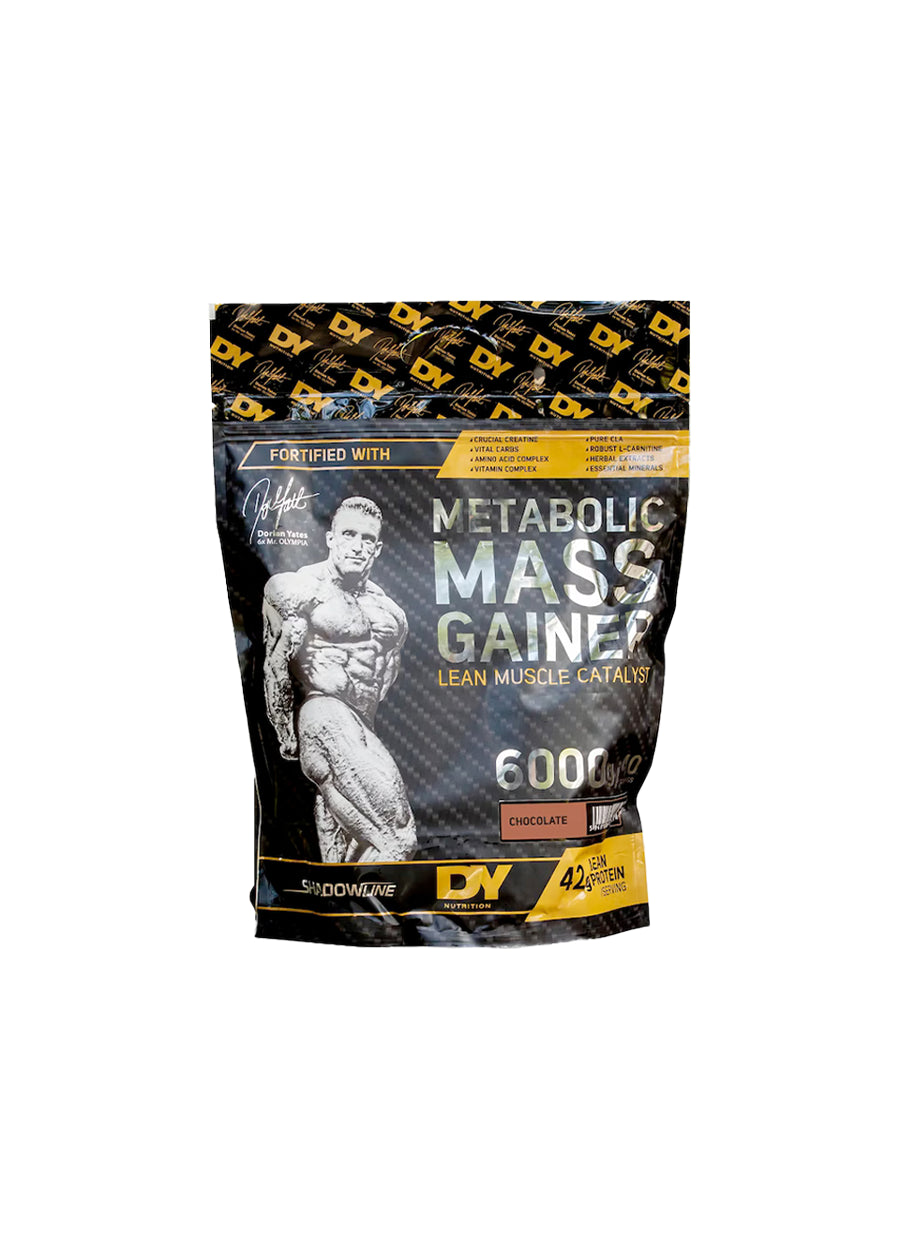 DY Nutrition Metabolic Mass Gainer 6kg Chocolate Framsida