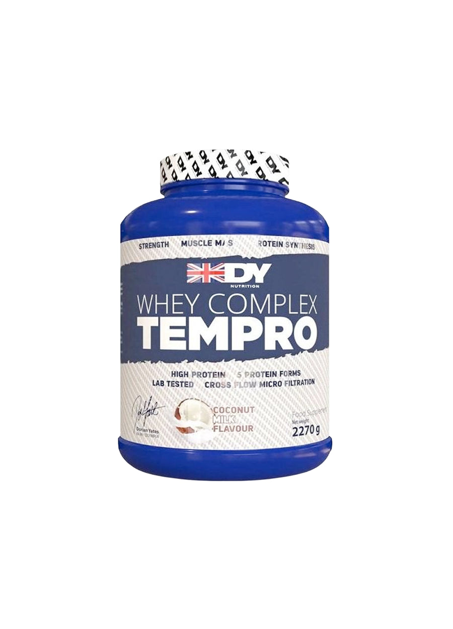 DY Nutrition Whey Complex Tempro 2270g Coconut Milk framsida