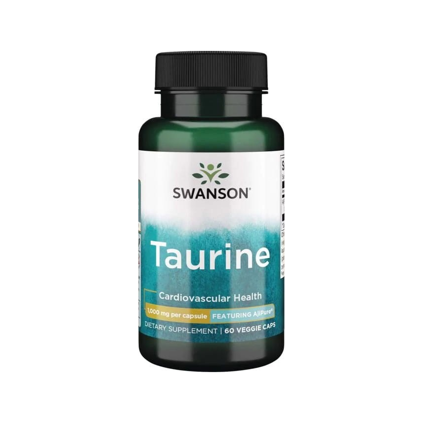 Taurine, 1000mg - 60 vcaps