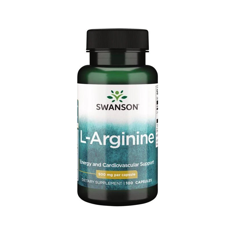 L-Arginine, 500mg - 100 caps