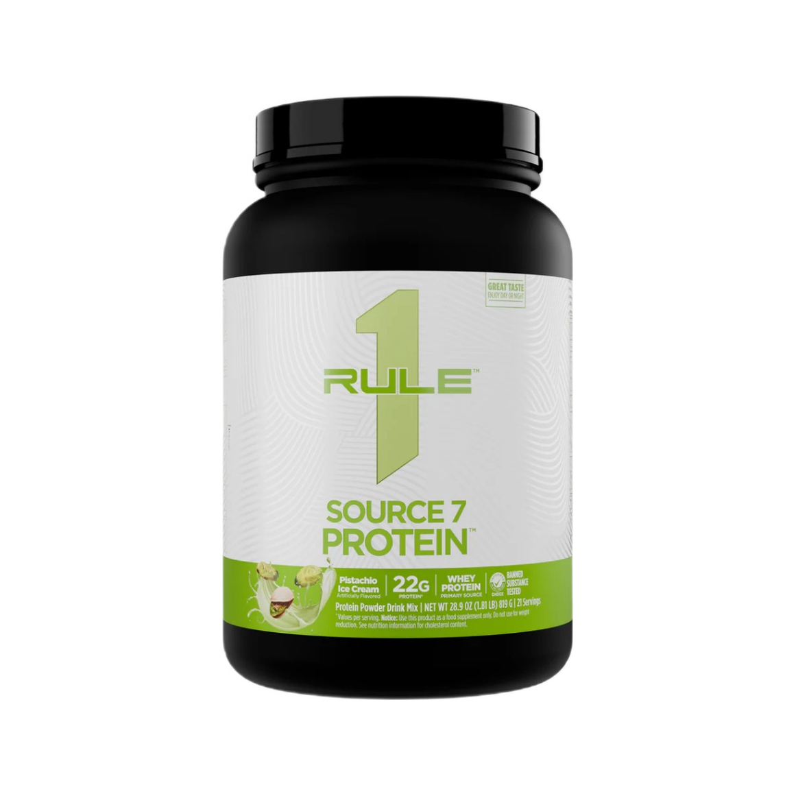 Source7 Protein, Pistachio Ice Cream - 819 grams