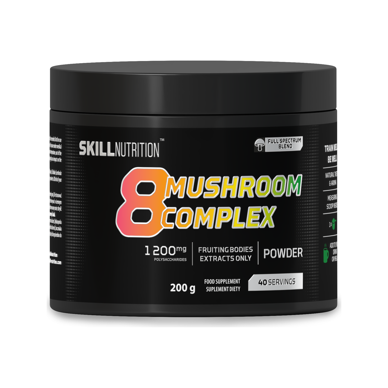 8 Mushroom Complex - 200 grams