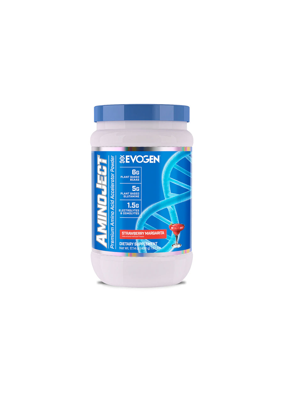 Evogen AminoJect BCAA 486g Strawberry Margarita Framsida
