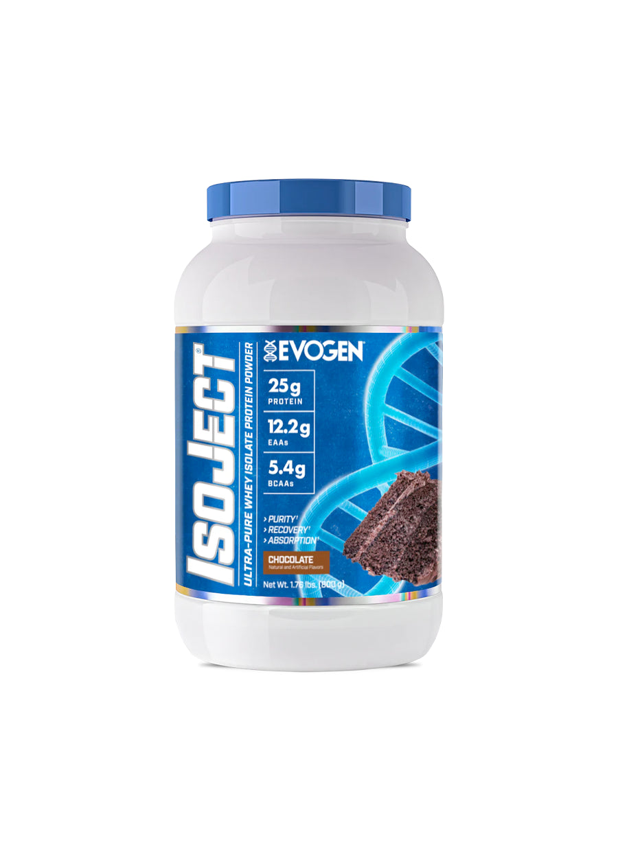 Evogen IsoJect 809g Chocolate Framsida