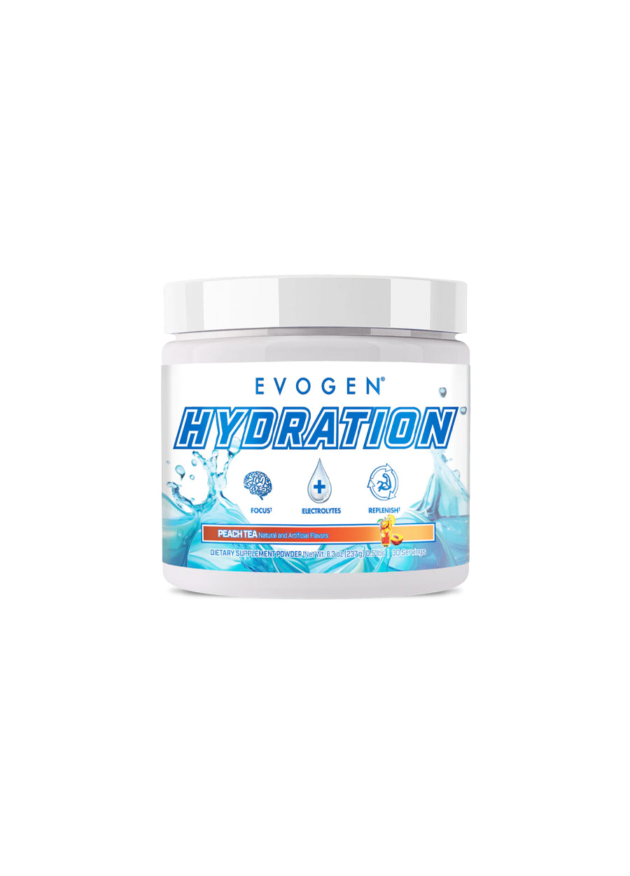 Evogen Hydration 237g Peach Tea Framsida