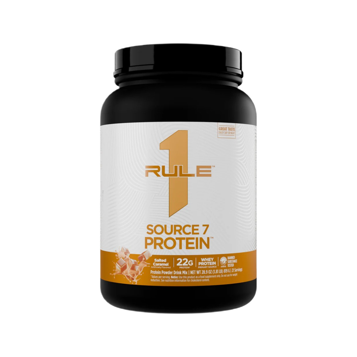 Source7 Protein, Salted Caramel - 819 grams