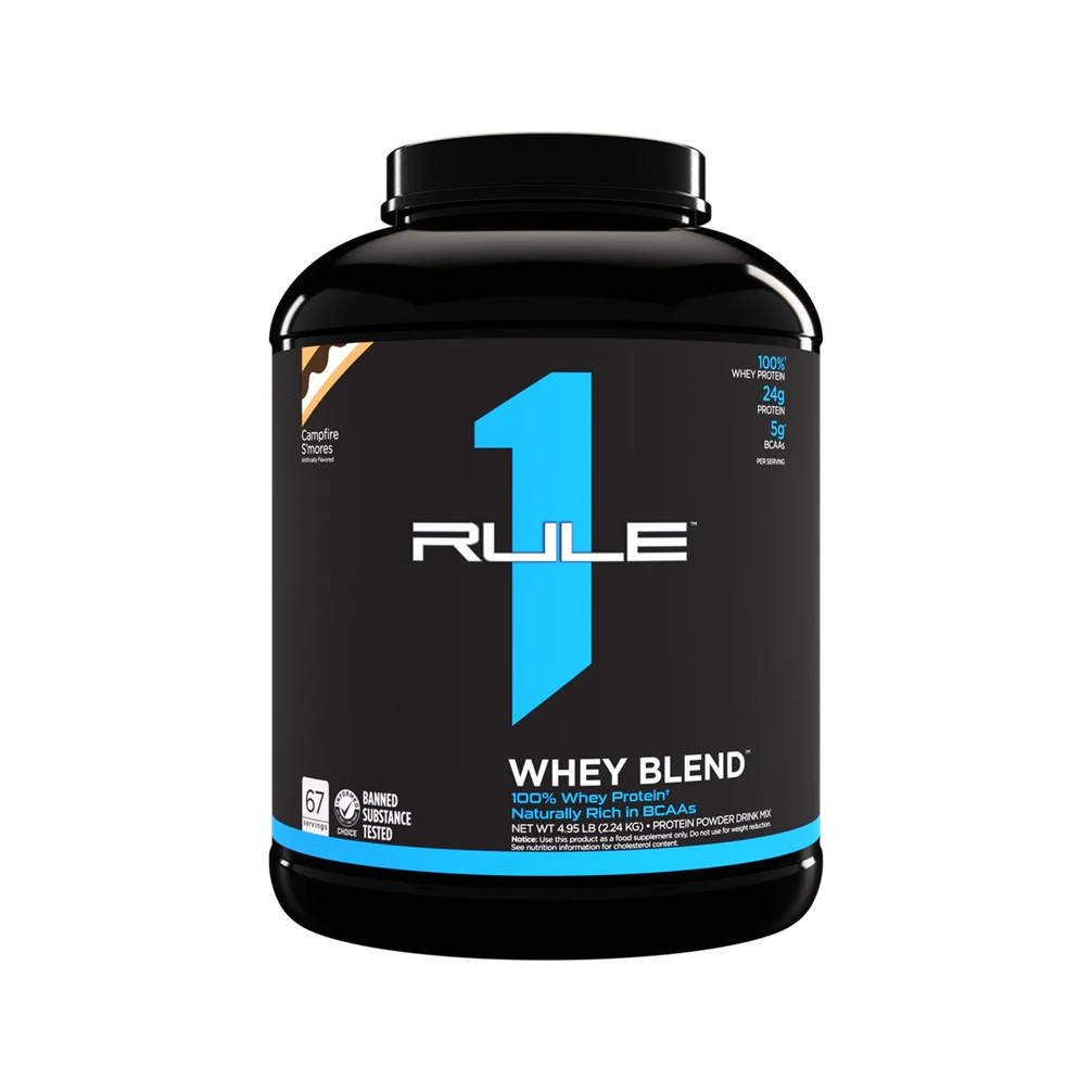 R1 Whey Blend, Campfire S'mores - 2240 grams