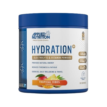 Applied Nutrition Hydration+ elektrolyt- och vitaminpulver, tropiska vibbar