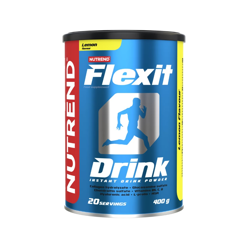 Nutrend Flexit Drink pulver 400 g, citronsmak