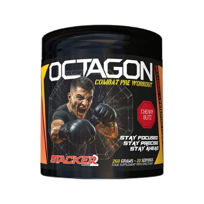Octagon Pre Workout, Cherry Blitz - 260 grams