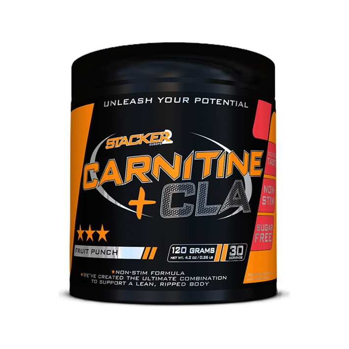 Carnitine + CLA, Fruit Punch - 120 grams