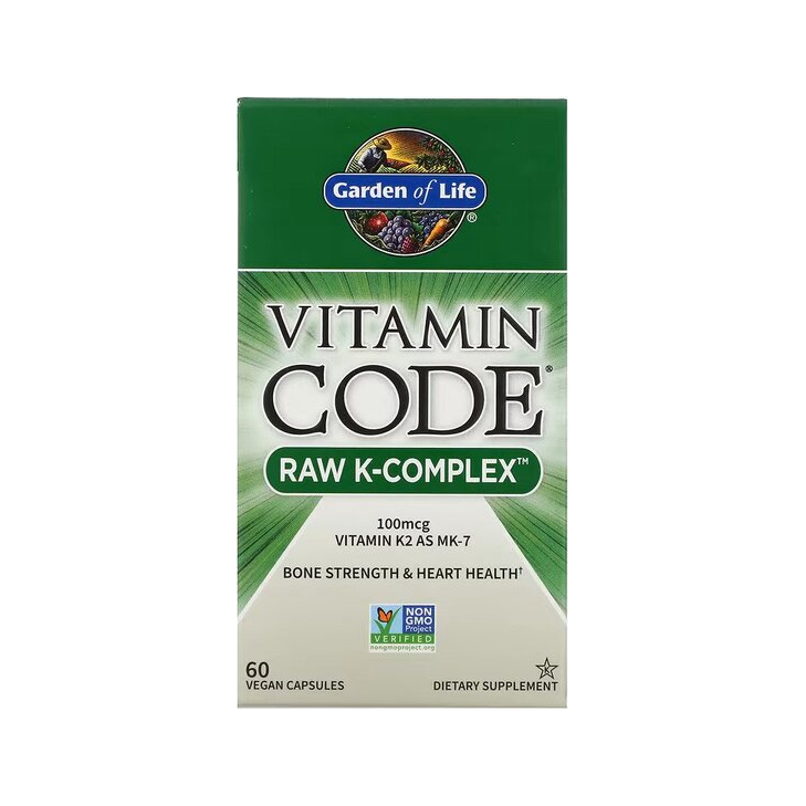 Vitamin Code Raw K-Complex - 60 vegan caps
