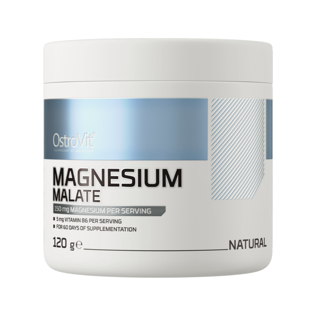Magnesium Malate, Natural - 120 grams