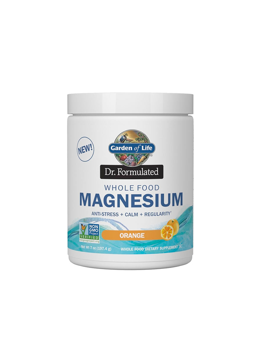 Garden of Life Dr. Formulated Whole Food Magnesium 197g Orange